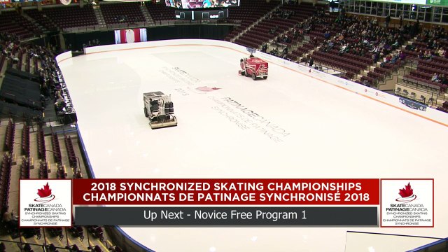 Novice Libre 1 : Championnats de patinage synchronisé 2018 de Patinage Canada (4)