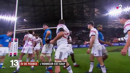 Rugby : l'honneur est sauf pour le XV de France