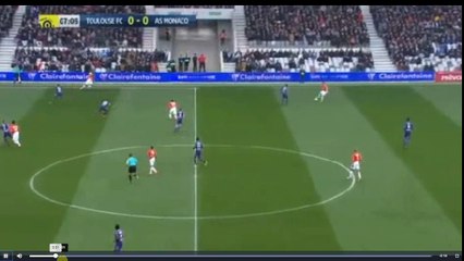 Rony Lopes goal - Toulouse vs Monaco 0-1  24.02.2018 (HD)