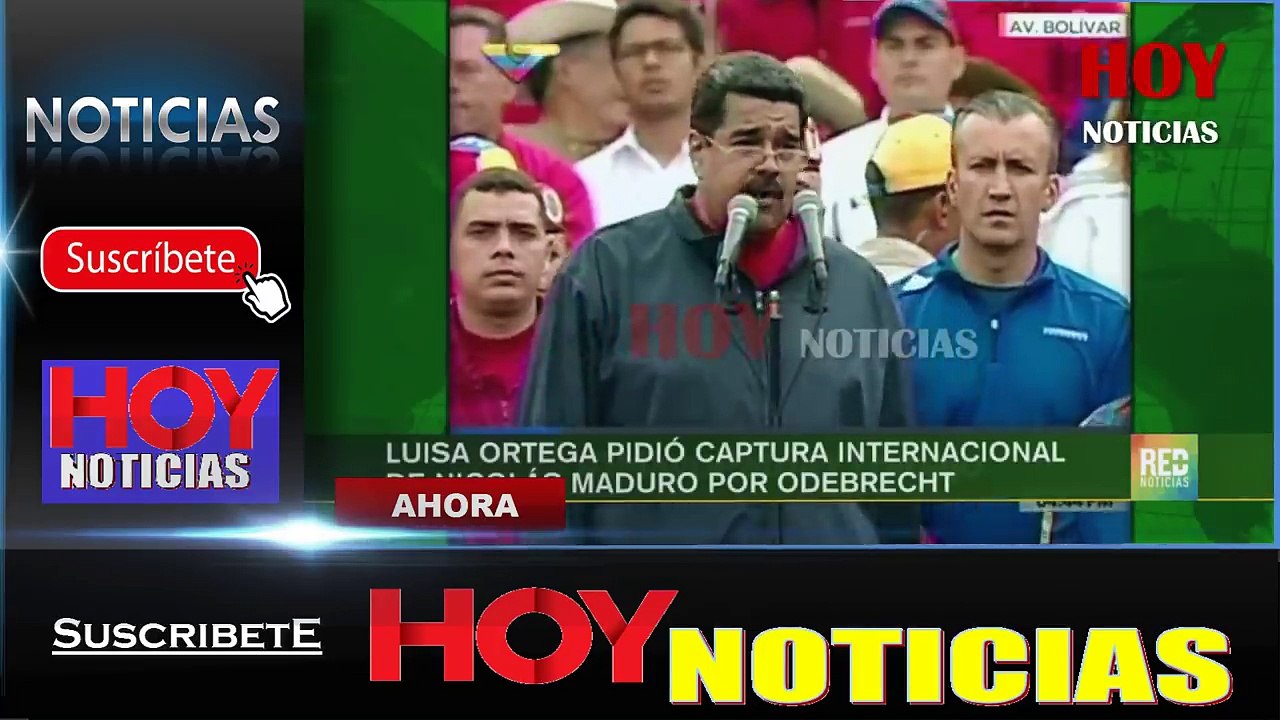 EXPIDEN ORDEN DE CAPTURA PARA NICOLAS MADURO!