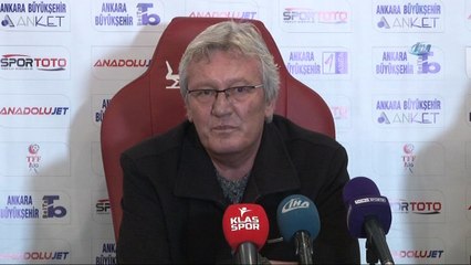 Erol Kolcu: “Ankaragücü taraftarına çok ama çok teşekkür ediyorum”