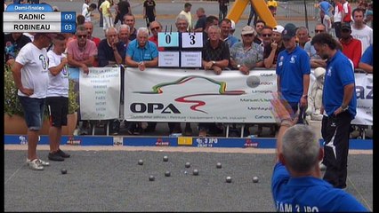 1er National d'Objat : Demi-finales RADNIC vs ROBINEAU