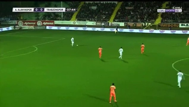 Emre Akbaba Goal HD - Alanyaspor 1-0 Trabzonspor 24022018