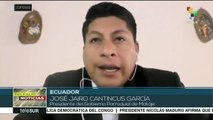 Ecuador: preocupan enfrentamientos armados en frontera con Colombia