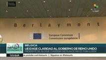 UE discute presupuesto tras brexit de Reino Unido