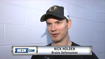 New Bruins Defenseman Nick Holden On Joining The B&apos;s