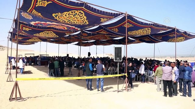 Mısır'da 3 bin yıllık 8 firavun mezarı bulundu - MİNYE