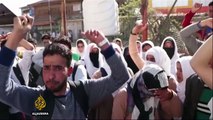 Kashmir unrest: Students protest despite university shutdown