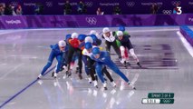 JO 2018 : Patinage de vitesse : Alexis Contin, si proche mais tellement loin