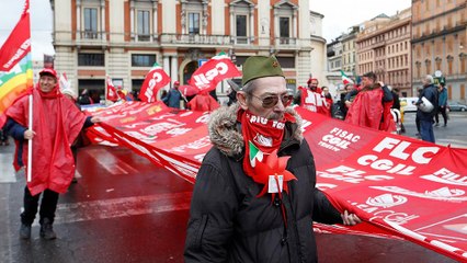 Левые и правые манифестации в Риме и Милане