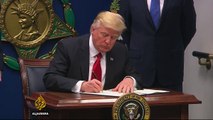 Donald Trump defends immigration ban