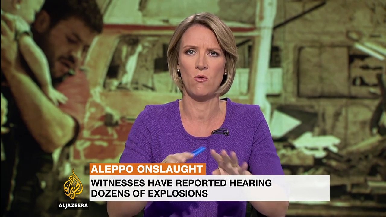 East Aleppo: 'Anything that lands in this area is going to hit someone'