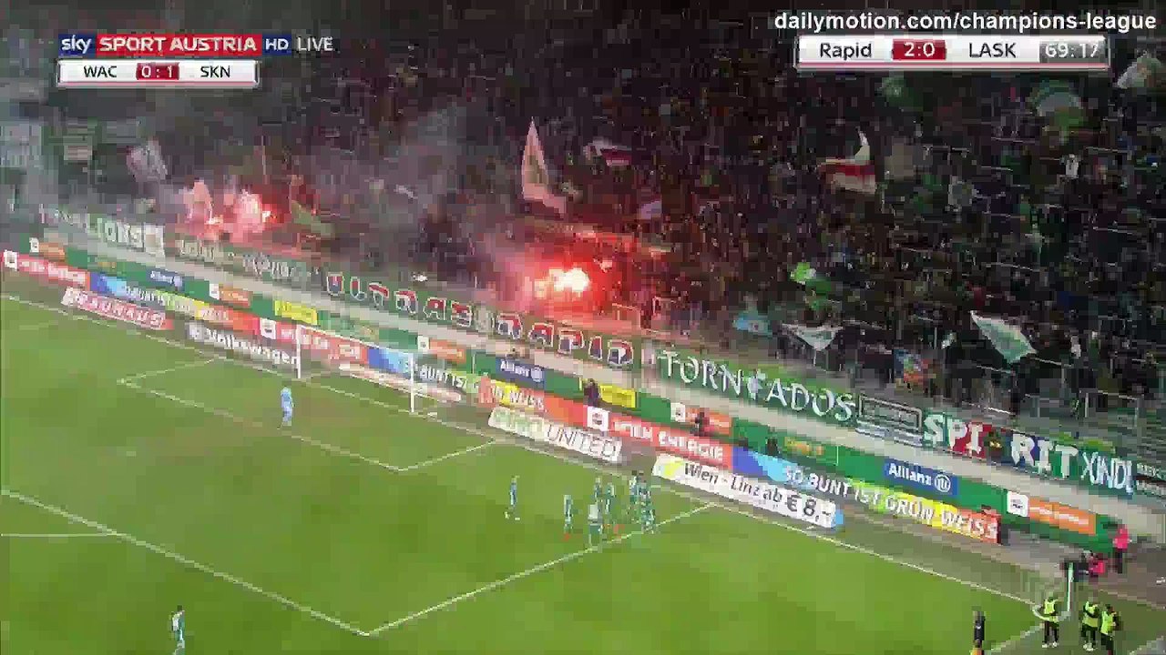 Giorgi Kvilitaia second Goal HD - Rapid Vienna 2 - 0 LASK Linz  - 24.02.2018