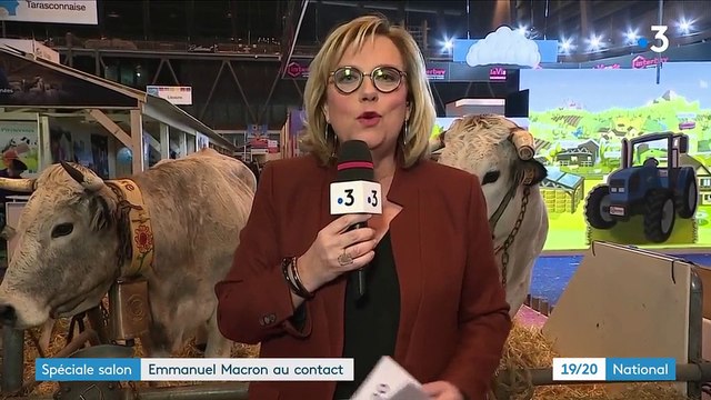 Salon de l'Agriculture : Emmanuel Macron au contact des agriculteurs