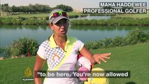 Meet the Arab World's First Female Pro Golfer