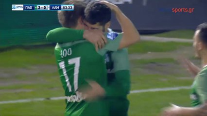 2-0 Emanuel Insua AMAZING Goal [HD] - Panathinaikos 2-0 Lamia 24.02.2018
