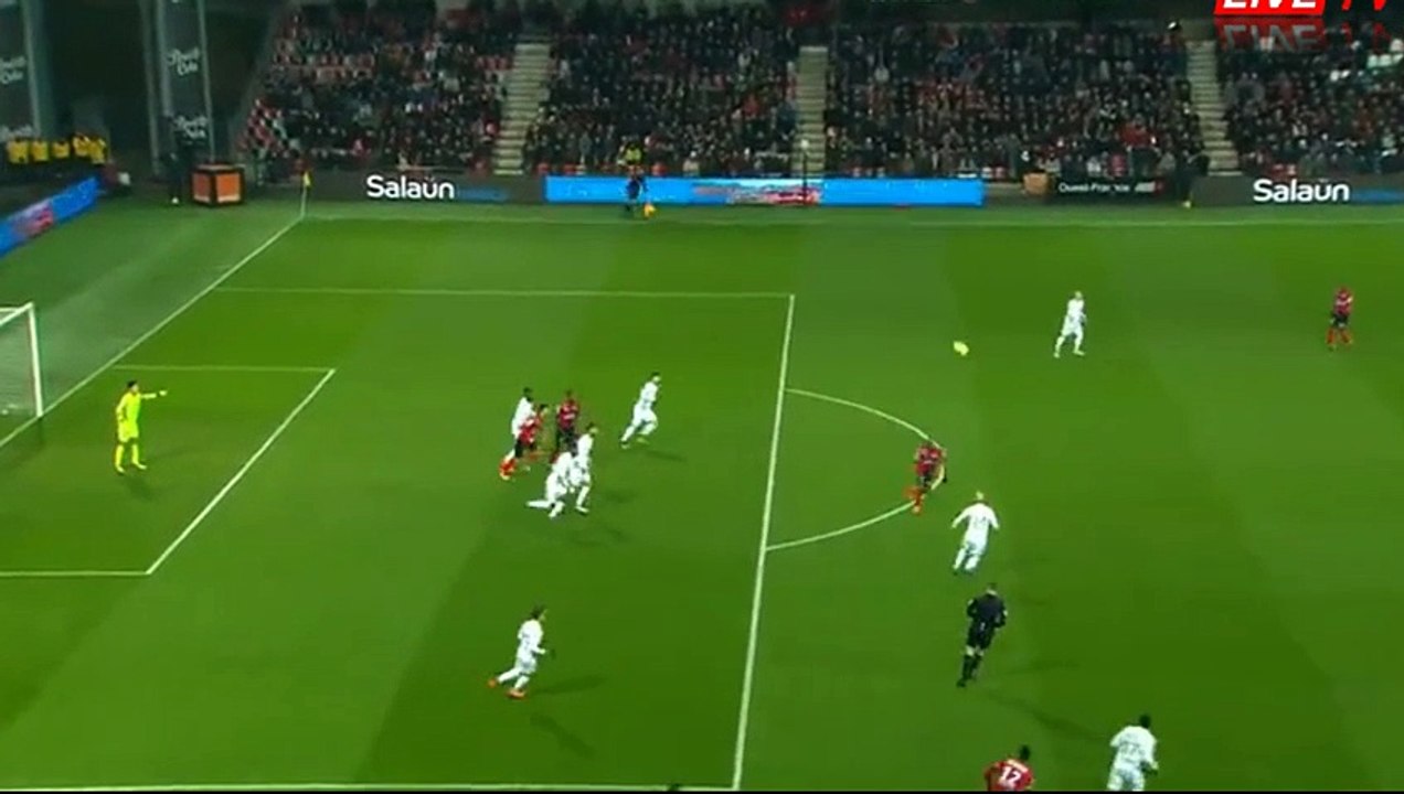 Lucas Deaux Goal HD - Guingamp 1-1 Metz 24.02.2018