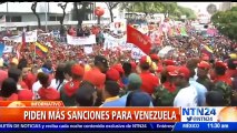 Funcionarios internacionales piden más sanciones contra el gobierno de Maduro y protección a los migrantes venezolanos