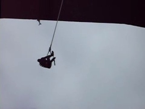 Mon saut a l'elastique pres du mans