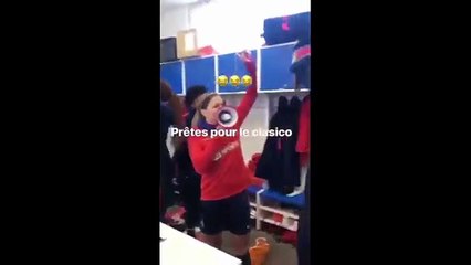 Les féminines du Paris Saint-Germain prêtes pour le Classico contre Marseille