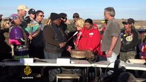 North Dakota pipeline: Native tribes defend sacred land