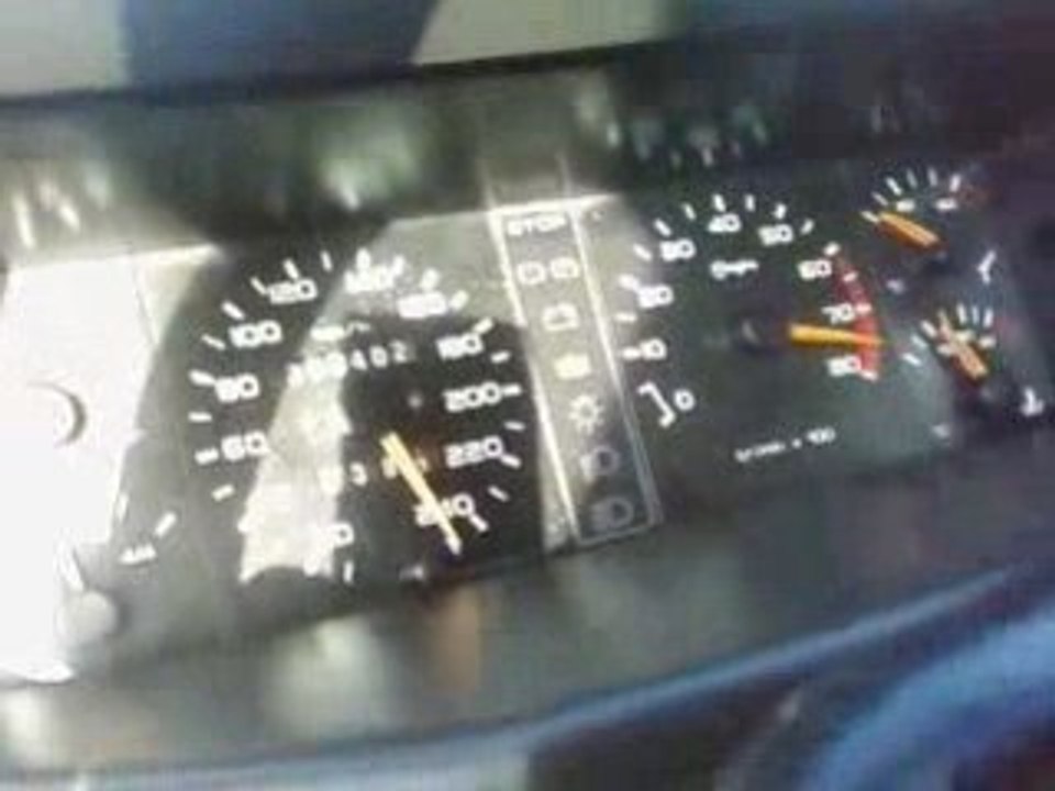 205 gti 250kmh jour