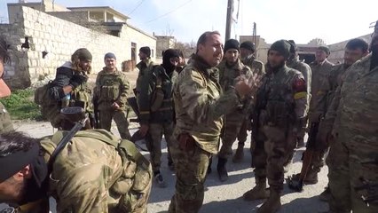 TSK ve Öso, Afrin'in Batısındaki Dünbenli Köyünü Teröristlerden Temizledi