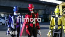 Keisatsu Sentai patoranger with Power Rangers SPD morph theme