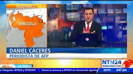 "Nunca supimos por qué nos detuvieron": Daniel Cáceres, reportero detenido por militares en Venezuela