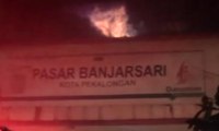 Pasar Banjarsari Terbakar, Pedagang Selamatkan Dagangan