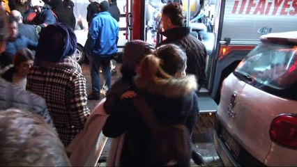 Bahçelievler’de açık unutulan elektrik sobası yangın çıkardı