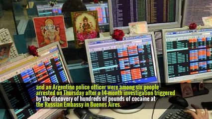 An Embassy, 850 Pounds of Cocaine and Now 6 Arrests