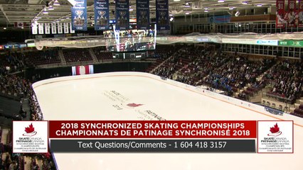 Senior Free : 2018 Skate Canada Synchronized Skating Championships (9)