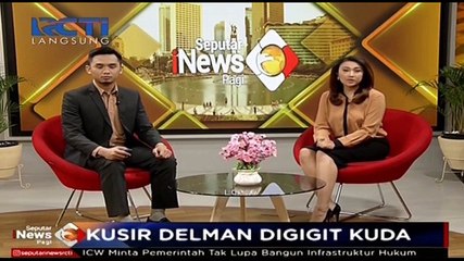 Viral! Seekor Delman Ngamuk dan Gigit Pak Kusir
