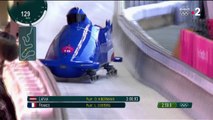 JO 2018 : Bobsleigh à 4 Hommes. Les Français terminent 11ème lors de cette finale à PyeongChang