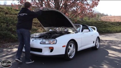 1994 Toyota Supra Turbo (MKIV 6Speed)- Start Up, Test Drive & In Depth Review