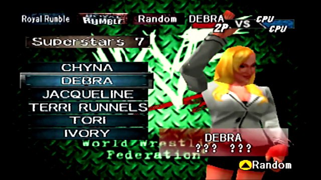 1999 - Nintendo 64 - WWF Wrestlemania 2000 - P3