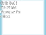 Browning Tan Buckmark  6 Piece Crib Set includes Crib Fitted Sheet Crib Bumper Pad Crib