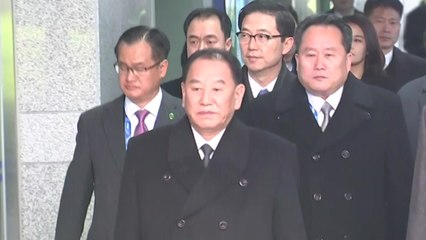 [현장영상] 北 대표단, 평창 올림픽 폐막식 참석 위해 KTX 탑승 / YTN