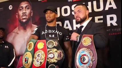 ANTHONY JOSHUA v JOSEPH PARKER - HEAD TO HEAD