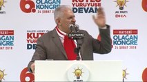 Kayseri Başbakan Binali Yıldırım AK Parti Kayseri 6. Olagan İl Kongresi'nde Konuştu -2