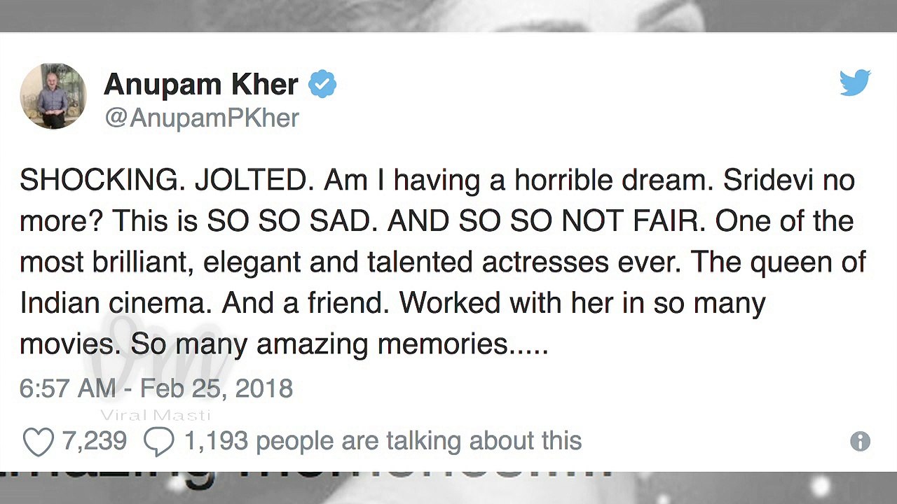 Priyanka , Varun , Akshay kumar, Rajinikanth | Sridevi Passes Away At 54 | Bollywood Celebs REACT