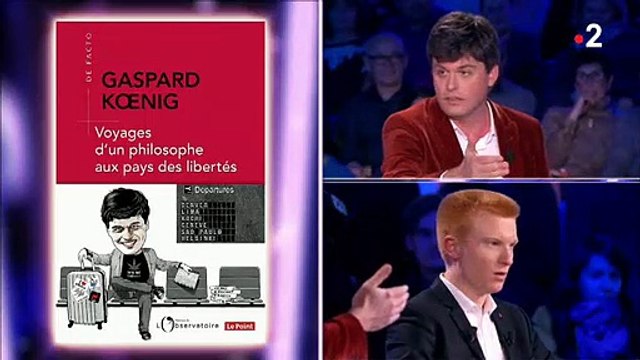 Ambiance électrique entre Adrien Quatennens et Gaspard Koenig hier soir dans On n'est pas couche - Regardez