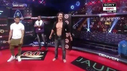 TIGER SHROFF REAL FIGHTING IN MMA