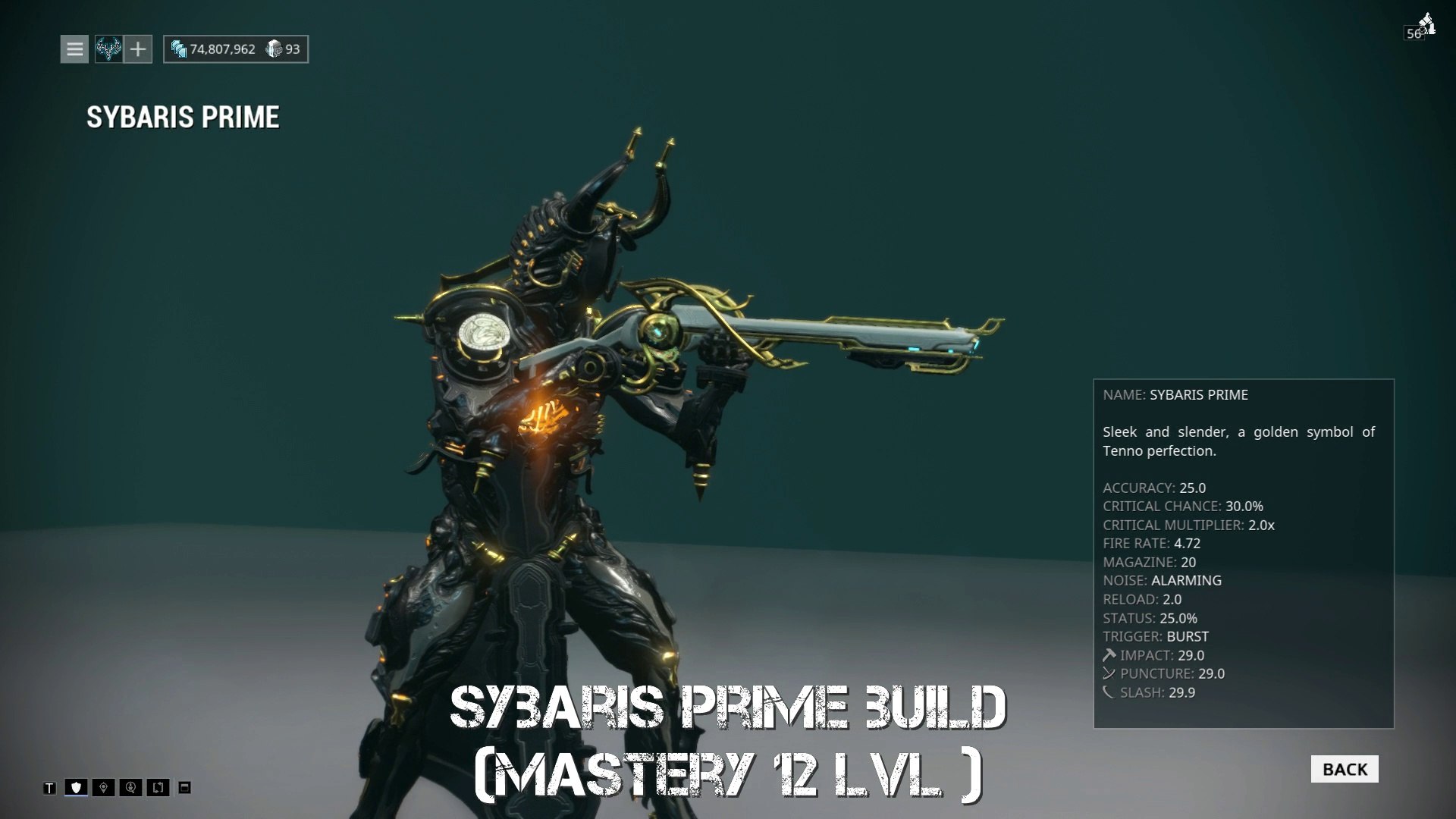 Sybaris Prime Build - The 1 Forma Destruction Build - video Dailymotion