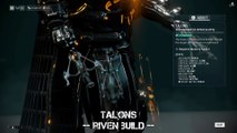 Warframe Talons Riven Build - Sticky Bombs