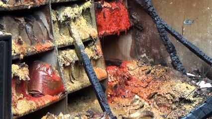 25 dükkanın kül olduğu yangında facianın boyutu sabah ortaya çıktı