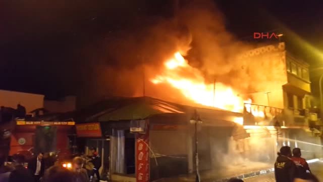 Osmaniye'deki Çarşı Yangını Sonrası Hasar Tespit Çalışmalarına Başlandı