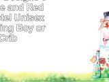 Sweet Jojo Designs 9Piece White and Red Modern Hotel Unisex Baby Bedding Boy or Girl Crib