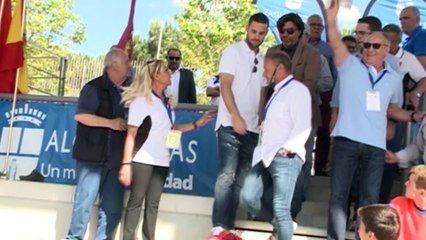 La despedida de Malena Costa antes de viajar a China